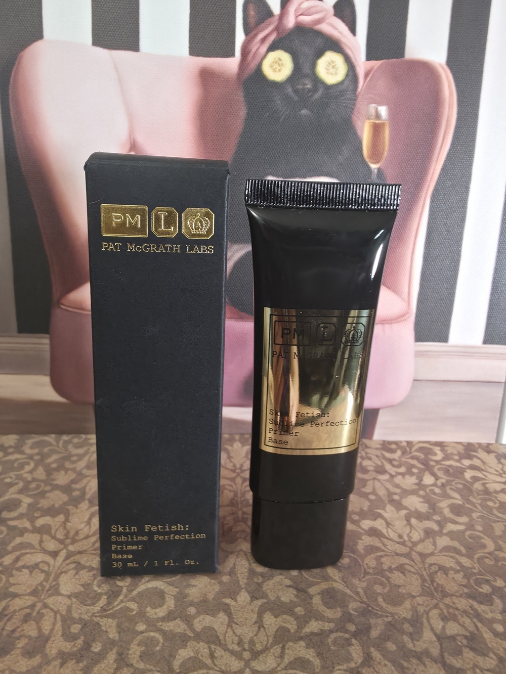 Pat McGrath Primer Tube in Black and Gold